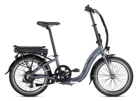 Faltrad  Klapprad E-Bike 20 Zoll Popal "E-Folt1.0" 6 Gang, 380Wh  /grau/
