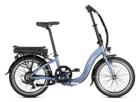 Faltrad  Klapprad E-Bike 20 Zoll Popal "E-Folt1.0" 6 Gang, 380Wh /blau/