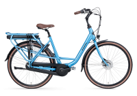 Alu Damen E-Bike Popal "Maeve MM" 7 Gang, 28 Zoll, 47 cm,   36V 13Ah 470Wh Mittelmotor  Bafang /blau/