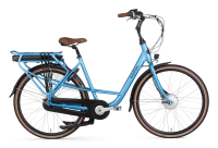 Alu Damen E-Bike Popal "Maeve FM" 7 Gang, 28 Zoll, 47cm,  36V 13Ah / 470Wh Vorderradmotor  Bafang H400  /blau/