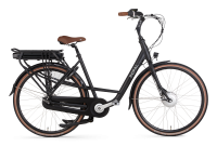Alu Damen E-Bike Popal "Maeve FM" 7 Gang, 28 Zoll, 47cm,  36V 13Ah / 470Wh Vorderradmotor  Bafang H400  /schwarz/