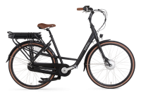 Alu Damen E-Bike Popal "Maeve FM" 7 Gang, 28 Zoll, 53cm,  36V 13Ah / 470Wh Vorderradmotor  Bafang H400  /schwarz/