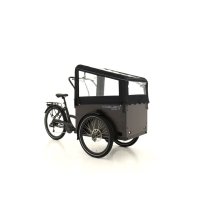 Alu E-CARGOBIKE Elektrotransportrad E-Bike Vogue ``Journey`` BAKFIETS 7 Gang, 26 Zoll, 36V 13Ah 468 Wh