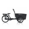 E-CARGOBIKE  Elektrotransportrad E-Bike VOGUE ``Carry 3``  BAKFIETS 7 Gang, 26 Zoll, Bafang M400 Max Drive /schwarz - schwarz/ 13Ah 36V 468Wh
