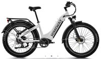 E-Bike HIMIWAY ZEBRA "Step Thru D5" 26 Zoll Schimano 7 Gang LG Batterie 48V 20Ah 960Wh bis 180kg Belastbarkeit /weiß/