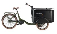 "Keewee" Elektrotransportrad E-Bike Cango  BAKFIETS 8 Gang, 26 Zoll, Rh: 50cm 36V 12,5Ah / 450Wh (Li-ion)  /army/