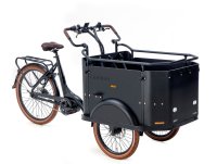 "Keewee" Elektrotransportrad E-Bike Cango  BAKFIETS 8 Gang, 26 Zoll, Rh: 50cm 36V 12,5Ah / 450Wh (Li-ion)  /schwarz/