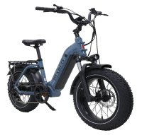E-Bike E-Fatbike Troy “Diablo XR2" 25 km/h, 15 Ah,  48V, 720Wh Mittelmotor  /blau-matt/