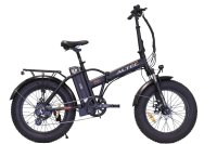 E-Bike Fatbike als Klappbar Altec "Focus"   468Wh 8 Gang, 42cm Heckmotor 130RX 60Nm (schwarz)