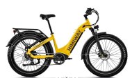 E-Bike HIMIWAY ZEBRA "Step Thru D5" 26 Zoll Schimano 7 Gang LG Batterie 48V 20Ah 960Wh bis 180kg Belastbarkeit /gelb/