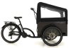 Alu E-CARGOBIKE Elektrotransportrad E-Bike Vogue ``Journey Plus`` Mittelmotor BAKFIETS 7 Gang, 26 Zoll, 36V 14Ah 522 Wh /SCHWARZ/
