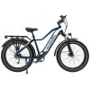 E-Fatbike Hitway  ECO R1  Pedelec 26 Zoll, Rh.: 46cm, 7 G, 624Wh /blau/