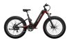 Alu E-Bike Mokwheel  Obsidian ST  26 Zoll, 8 Gänge,  Akku 940Wh, 250 Watt / SchwarzRot/