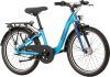 Alu Kinderfahrrad Jugendrad BBF  Streetrider lite Wave  20 Zoll, 28cm, 3 Gänge /blau/