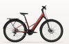 E-City Damen Tenways   AGO Air  9 Gänge, Mittelmotor Bafang 80NM, Akku 560 Wh 28 Zoll RH 48 cm /rot/