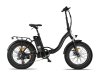 E-Bike Fatbike als Klappbar Altec  Focus    468Wh 8 Gang, 42cm Heckmotor 130RX 60Nm (schwarz tief)