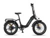 E-Bike Fatbike als Klappbar Altec  Primera  Akku  480Wh 8 Gang, 41 cm Heckmotor 45Nm (schwarz tief)