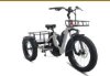 E-Fatbike E-Dreirad Diablo  Big Foot   Ketten 7G Heckmotor 2 Akku: 48V 10,4Ah 499,2Wh (grau)