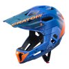 Cratoni C-Maniac 2.0 MX AllMountain/MTB Fahrradhelm blue-orange matt M-L